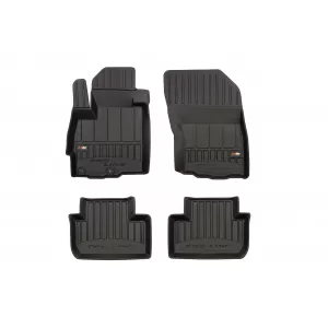 image-70-Specific rubber mats suitable for Frogum 3D ProLine series for Citroen C4 Aircross, Peugeot 4008 2012-2017, Mitsubishi ASX after 2010, 4-piece set, black color, with 24-month warranty