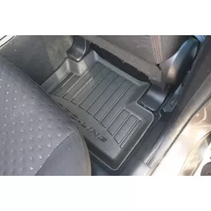 Mochete din cauciuc specifice, potrivite pentru seria Frogum 3D ProLine pentru Citroen C4 Aircross, Peugeot 4008 2012-2017, Mitsubishi ASX după 2010, set de 4 piese, culoare neagră, cu garanție de 24 -image-6221015