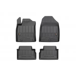 image-72-Specific rubber mats suitable for Kia Ceed after 2018, 4-piece set, black color, with 24-month warranty