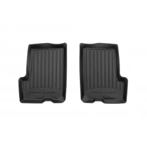 Mochete de cauciuc specifice potrivite pentru Dacia Logan II MCV după 2014, set de 4 piese, culoare neagră, cu garanție de 24 de luni-image-6221032