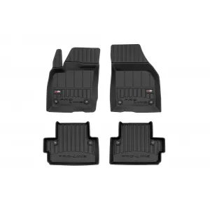 image-74-Specific rubber mats suitable for Volvo C30, Volvo S40 II 2006-2012, 4-piece set, black color, with 24-month warranty