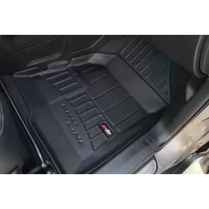 Mănuși de cauciuc specifice, potrivite pentru Chevrolet Captiva 2006-2015, set de 3 piese, culoare neagră, cu garanție de 24 de luni din seria Frogum 3D ProLine.-image-6221044