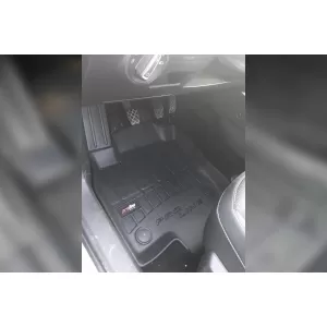 Mănuși de cauciuc specifice, potrivite pentru Volkswagen Polo VI, Seat Ibiza, Seat Arona după 2017, Skoda Fabia după 2021, set de 4 piese, culoare neagră, cu garanție de 24 de luni-image-6221057