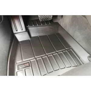 Mănuși de cauciuc specifice potrivite pentru Audi A4 B9 după 2016, set de 4 piese, culoare neagră, cu garanție de 24 de luni-image-6221069