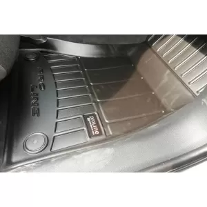 Mănuși de cauciuc specifice potrivite pentru Audi A4 B9 după 2016, set de 4 piese, culoare neagră, cu garanție de 24 de luni-image-6221070