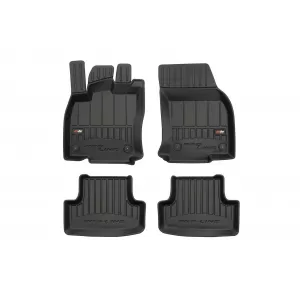 Mănuși din cauciuc specifice, potrivite pentru Audi Q2 după 2016, set de 4 piese, culoare neagră, cu garanție de 24 de luni-image-6221076