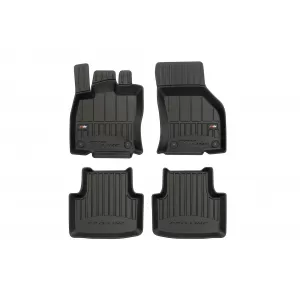 Mochete din cauciuc specifice, potrivite pentru Volkswagen Passat B8 sedan, wagon, Alltrack după 2014, set de 4 piese, culoare neagră, cu garanție de 24 de luni-image-6221085