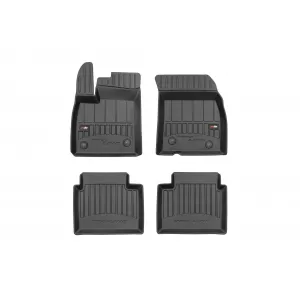 image-4-Specific rubber mats suitable for Ford Focus after 2018, 4-piece set, black color, with 24-month warranty