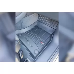 Mănuși de cauciuc specifice potrivite pentru Audi Q5 după 2017, set de 4 piese, culoare neagră, cu garanție de 24 de luni-image-6221106