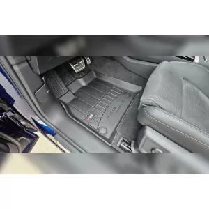 Mănuși de cauciuc specifice potrivite pentru Audi Q5 după 2017, set de 4 piese, culoare neagră, cu garanție de 24 de luni-image-6221109