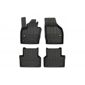 Mochete din cauciuc specifice, potrivite pentru Audi Q3 2011-2018, set de 4 piese, culoare neagră, cu garanție de 24 de luni-image-6221113