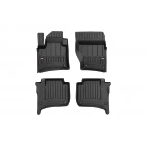 image-7-Specific rubber mats suitable for Volkswagen Touareg 2010-2018, Porsche Cayenne 2010-2017, 4-piece set, black color, with 24-month warranty