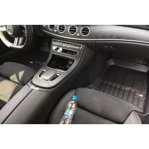 Mochete de cauciuc specifice din seria Frogum 3D ProLine, potrivite pentru Mercedes E class W213 după 2016, A Design GT coupe cu 4 uși după 2019, set de 4 piese, culoare neagră, cu garanție de 24 de l-image-6221133
