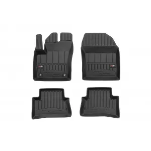 image-13-Specific rubber mats from Frogum 3D ProLine series suitable for Toyota C-HR Hybrid 2016-2023, after 2023, not suitable for PHEV, 4-piece set, black color, with 24-month warranty