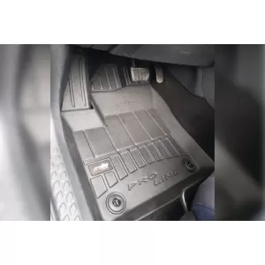 Mănuși de cauciuc specifice din seria Frogum 3D ProLine, potrivite pentru Toyota C-HR Hybrid 2016-2023, după 2023, nu sunt potrivite pentru PHEV, set de 4 piese, culoare neagră, cu garanție de 24 de l-image-6221152