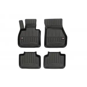 image-15-Specific rubber mats from Frogum 3D ProLine series suitable for BMW X1 F48 after 2015, X2 F39 after 2018, 4-piece set, black color, with 24-month warranty