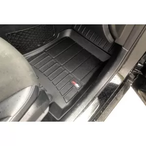Covorașe din cauciuc specifice, potrivite pentru Mercedes GLC X253, GLC Coupe C253 2015-2022, set de 4 piese, culoare neagră, cu garanție de 24 de luni-image-6221181