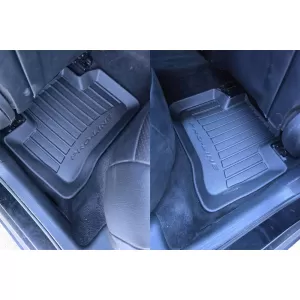 Covorașe din cauciuc specifice, potrivite pentru Mercedes GLC X253, GLC Coupe C253 2015-2022, set de 4 piese, culoare neagră, cu garanție de 24 de luni-image-6221184