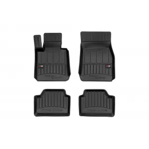 image-19-Specific rubber mats suitable for BMW 1 Series F20, F21 2011-2019, 4-piece set, black color, with 24-month warranty