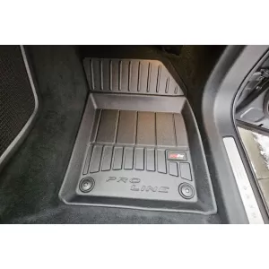 Mochete de cauciuc specifice, potrivite pentru Volvo XC60 după 2017, set de 4 piese, culoare neagră, cu garanție de 24 de luni-image-6221218