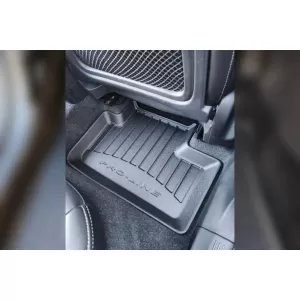 Mănuși de cauciuc specifice potrivite pentru Volvo XC40 după 2017, set de 4 piese, culoare neagră, cu garanție de 24 de luni-image-6221240