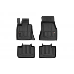image-27-Specific rubber mats suitable for BMW 6 Series G32 Gran Turismo after 2017, 4-piece set, black color, with 24-month warranty