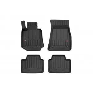 image-28-Specific rubber mats from Frogum 3D ProLine series suitable for BMW 3 Series G20, G21 after 2018, 4 Series G26 Gran Coupe after 2021, 4-piece set, black color, with 24-month warranty