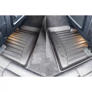 Mănuși de cauciuc specifice din seria Frogum 3D ProLine, potrivite pentru BMW Seria 3 G20, G21 după 2018, Seria 4 G26 Gran Coupe după 2021, set de 4 piese, culoare neagră, cu garanție de 24 de luni-image-6221257
