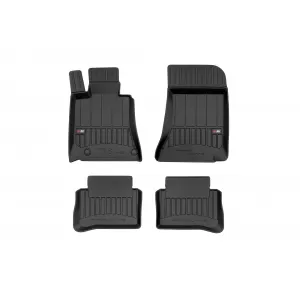 image-30-Specific rubber mats suitable for Mercedes CLS C218 coupe, X218 Shooting brake 2010-2018, 4-piece set, black color, with 24-month warranty