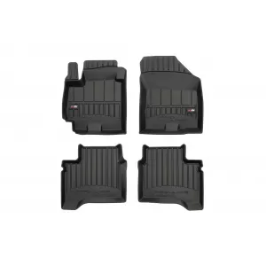 image-32-Specific rubber mats suitable for Suzuki Swift after 2017, 4-piece set, black color, with 24-month warranty