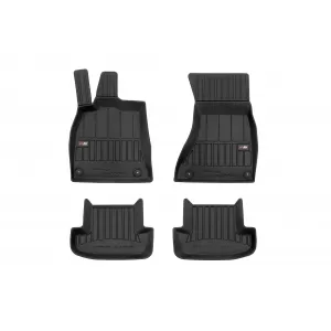 image-34-Specific rubber mats suitable for Audi A5 coupe 2007-2016, 4-piece set, black color, with 24-month warranty