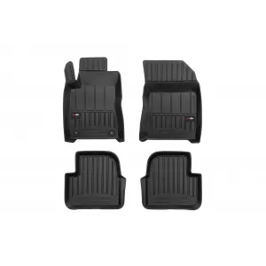 image-38-Specific rubber mats suitable for Citroen C3 III after 2016, 4-piece set, black color, with 24-month warranty