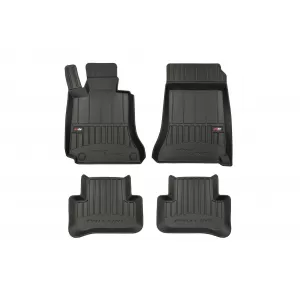 image-39-Specific rubber mats suitable for Frogum 3D ProLine series for Mercedes C class W204 sedan, wagon 2007-2014, 4-piece set, black color, with 24-month warranty