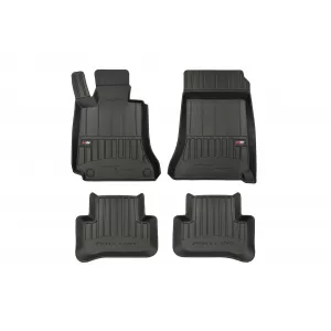Mochete din cauciuc specifice, potrivite pentru seria Frogum 3D ProLine pentru Mercedes C class W204 sedan, wagon 2007-2014, set de 4 piese, culoare neagră, cu garanție de 24 de luni-image-6221321