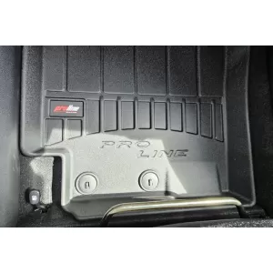 Mochete din cauciuc specifice, potrivite pentru Kia Stonic, Rio după 2017, set de 4 piese, culoare neagră, cu garanție de 24 de luni din seria Frogum 3D ProLine.-image-6221336