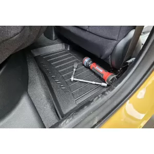 Mochete din cauciuc specifice, potrivite pentru Kia Stonic, Rio după 2017, set de 4 piese, culoare neagră, cu garanție de 24 de luni din seria Frogum 3D ProLine.-image-6221342