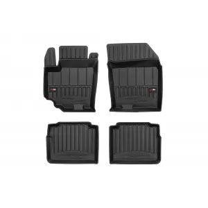 image-42-Specific rubber mats suitable for Suzuki SX4 S-Cross 2013, 4-piece set, black color, with 24-month warranty