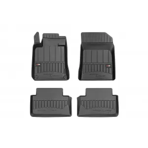 image-48-Specific rubber mats suitable for Peugeot 508 2010-2018, 4-piece set, black color, with 24-month warranty from Frogum 3D ProLine series.