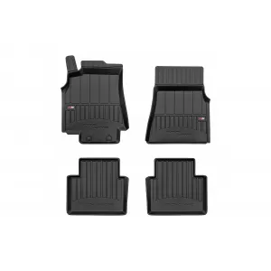 image-50-Specific rubber mats suitable for Mercedes B class W245 2005-2011, 4-piece set, black color, with 24-month warranty from Frogum 3D ProLine series.