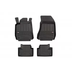 image-52-Specific rubber mats suitable for Alfa Romeo 159 2005-2011, 4-piece set, black color, with 24-month warranty from Frogum 3D ProLine series.