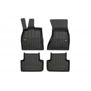 image-55-Specific rubber mats suitable for Audi A5 Sportback 2009-2016, 4-piece set, black color, with 24-month warranty