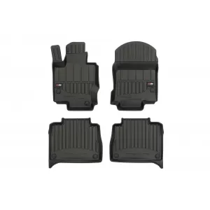 image-57-Specific rubber mats suitable for Frogum 3D ProLine series for Mercedes GLE W167 SUV, C167 coupe after 2019, 4-piece set, black color, with 24-month warranty