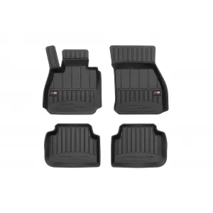 image-60-Specific rubber mats suitable for Mini Clubman F54 after 2015, 4-piece set, black color, with 24-month warranty