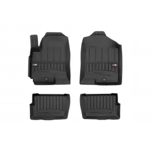 image-61-Specific rubber mats suitable for KIA Soul I 2008-2013, 4-piece set, black color, with 24-month warranty from Frogum 3D ProLine series.
