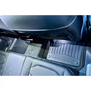 Mochete din cauciuc specifice, potrivite pentru Volkswagen Touareg după 2018, set de 4 piese, culoare neagră, cu garanție de 24 de luni-image-6221474