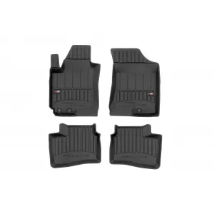 image-68-Specific rubber mats suitable for Hyundai i30 hatchback 2007-2012, 4-piece set, black color, with 24-month warranty from Frogum 3D ProLine series.