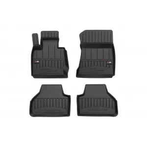 image-79-Specific rubber mats suitable for BMW X4 F26 2014-2018 from Frogum 3D ProLine series, 4-piece set, black color, with 24-month warranty