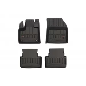 image-0-Specific rubber mats suitable for Citroen C5 Aircross after 2018, 4-piece set, black color, with 24-month warranty