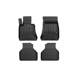 image-10-Specific rubber mats suitable for BMW 7 Series E66 2001-2008, 4-piece set, black color, with 24-month warranty from Frogum 3D ProLine series.