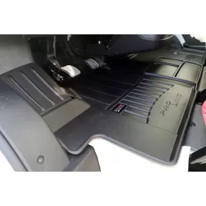 Covor de cauciuc specific, potrivit pentru Citroen Jumper, Fiat Ducato, Peugeot Boxer 2006-2014, după 2014, set dintr-o bucată, culoare neagră, cu garanție de 24 de luni-image-6221636